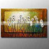 2015 Original Design Outer Wall Decoration Modern Flower Painting thumbnail-3