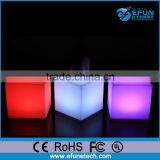 Waterproof Bar/party /wedding/event Led Mood Light Illumination Cubes for Table and Seat