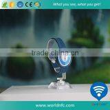 13.56MHz MF S70 Classic 4k RFID Cheap Price PVC Wristband thumbnail-1