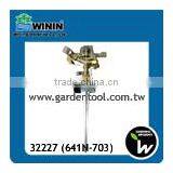 Outdoor Watering Metal Sprinkler With Metal Spike thumbnail-1