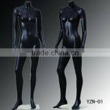 Latest Adjustable Window Display Black Headless Petite Female Mannequin thumbnail-1