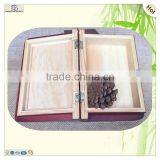 Large Solid Red Painted Office File Storage Chest Box thumbnail-3