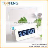 Table Desk LED Light Night Alarm Clock With Memo Board/led Message Board Alarm Clock thumbnail-3