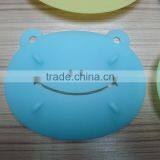 Cute Fashion Silicone Flexible Soap Dish Plate Bathroom Soap Holder thumbnail-3