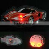 Custom Fashion Individualistic Flashing LED PVC Patch/budge for Garment thumbnail-1