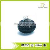 Round Spherical Metal Mesh Desktop Magic Clips Holder thumbnail-1