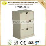 Wholesale Cheap Unfinished Wooden Desktop Organizer With Drawers thumbnail-1