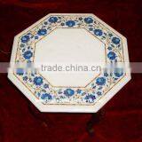 Marble Inlay Coffee Table Tops, Decorative Coffee Table Top thumbnail-1