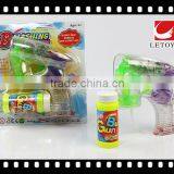 Transparent Color Musical Bubble Gun With 1 Bottle Bubble Water thumbnail-1
