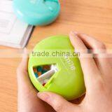Macarons Color Plastic Round Pocket Weekly Pill Box 7 Day thumbnail-1