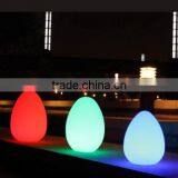 Rechargeable PE Used Colorful Led Table Lamp With 16 Color Change / Waterproof Led Ground Lamp thumbnail-2