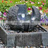 Wholesale Lotus Flower Granite Stone Waterfall Fountain thumbnail-1