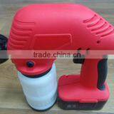 Cordless 18V Ni-Cd Battery Powered Rechargeable Hand Portable Mini Painting Spray Gun Wireless Electric Spray Paint Machine thumbnail-3