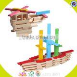 Wholesale Hot Sale 150 Pcs Wooden Building Bricks Game Toy Brain Training Wooden Toddler Building Bricks Game Toy W13D153 thumbnail-3