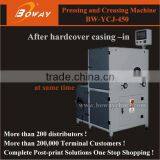 Pressing and Creasing at Same Time Book Hard Cover Casing-in Machine YCJ-450 thumbnail-1