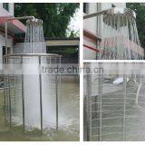 Strong Power Massage Stainless Steel Spa Shower Goose ,snake Shape Garden Pond Waterfall,protable Curtain for Outdoor Pool thumbnail-5