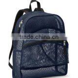 Mesh Back Pack With Large Main Compartment thumbnail-4