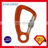 Aluminum Captive Eye Screw Lock Tow Carabiner thumbnail-3