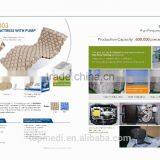 TOPMEDI Medical Equipment Comfortable Soft Sponge Foldable Hospital Bed Air Mattress thumbnail-3