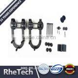 Factory Supply Fashional Waterproof Track And Roller Wheels Stop Guide For Sliding Wooden Door thumbnail-1