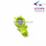 Shark Shaped Cute Silicone With Stainless Steel Bottle Opener thumbnail-2