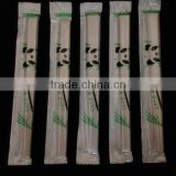 full plastic logo printed disposable bamboo chopsticks