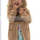 Kids 3d Sweater,knit Sweater Coat Long,children Crochet Long Cardigan thumbnail-1