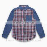 Children Denim Shirt Dress Casual Fashion Shirts for Boys thumbnail-1