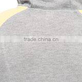 Regular Fit Hoodie Fashionable Blocked Stripes Shoulders Cut&sew Hoodies thumbnail-4