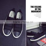 Elastic Band Man's Slip-on Breathable Casual Canvas Shoes thumbnail-5
