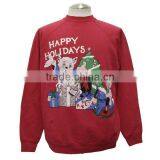 Christmas Logo Printed Sweatshirt Hoodies for Men and Women thumbnail-1
