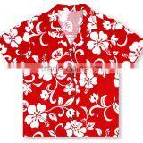 Cool Collar Hawaiian T-shirt Red Unisex thumbnail-2