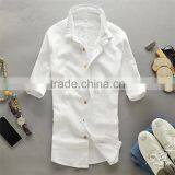 2015 Printing Design Mens Formal 100 Cotton Non Iron Cowboy Shirt thumbnail-1