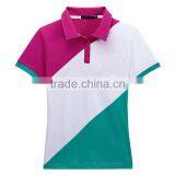 Dry Fit Custom China Factory 95% Polyester 5% Spandex Polo Shirts thumbnail-2