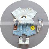 S17411A Latest Baby Children 100% Cotton Shorts Leisure Kids Shorts thumbnail-3
