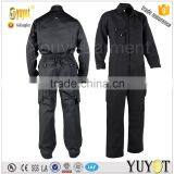 Navy 100% Cotton 320gsm Long Sleeve Comfortable Work Coveralls thumbnail-1