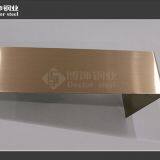 201 304 316 Stainless Steel Sheet ,rose Golden HL Decorative Stainless Steel thumbnail-4