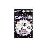 Custom Glitter Stickers Adhesive Shiny Star Design for Automotive Window Decoration thumbnail-1