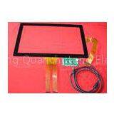 GPS / Computer Finger Capacitive Touchscreen 7 Inch With Glass + Glass Structure