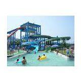 Commercial Spiral Water Slide For Water Entertainment , Aqua Park Equipment thumbnail-1