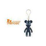 Unique Wedding Gift Couple POPOBE Bear Plastic Buckle Key Chain for Promotion Gift