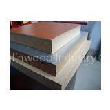 Brown / Black Melamine Mdf Board / Panel With Poplar , Pine , Hardwood Material