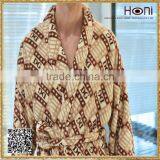 100% Cotton Men Bathrobe, Warm Winter Men Bathrobe thumbnail-3