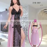 high quality sexy ladies new design long sexy baby doll