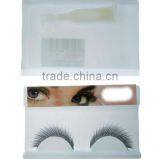 Yiwu Factory Professional Cosmetic Fiber False Eyelashes Fashion Fake Eyelash Extension with Eye Gel Patch for Eyelash Wholesale