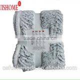 Hot Sale Cheap Plaid Sherpa Blanket