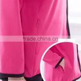Yoga Clothes High Neck Fleece Women Jacket thumbnail-3