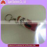 Led Can Shape Keychain Plastic Promotional Items