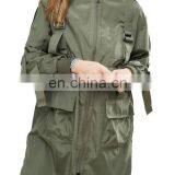 Latest Fashion Women Longline Parka With Parachute Strapping thumbnail-2