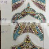 Wholesale Fashion Lady Shoes Accessory Iron on Crystal Rhinestone Sheet Shoes Uppers Appliques